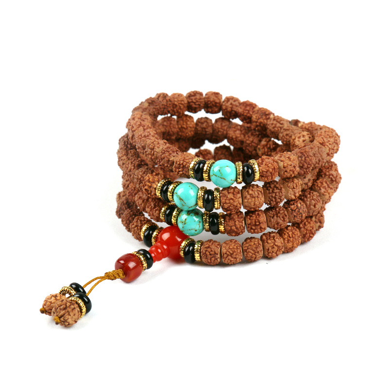 绿松石搭配小金刚菩提